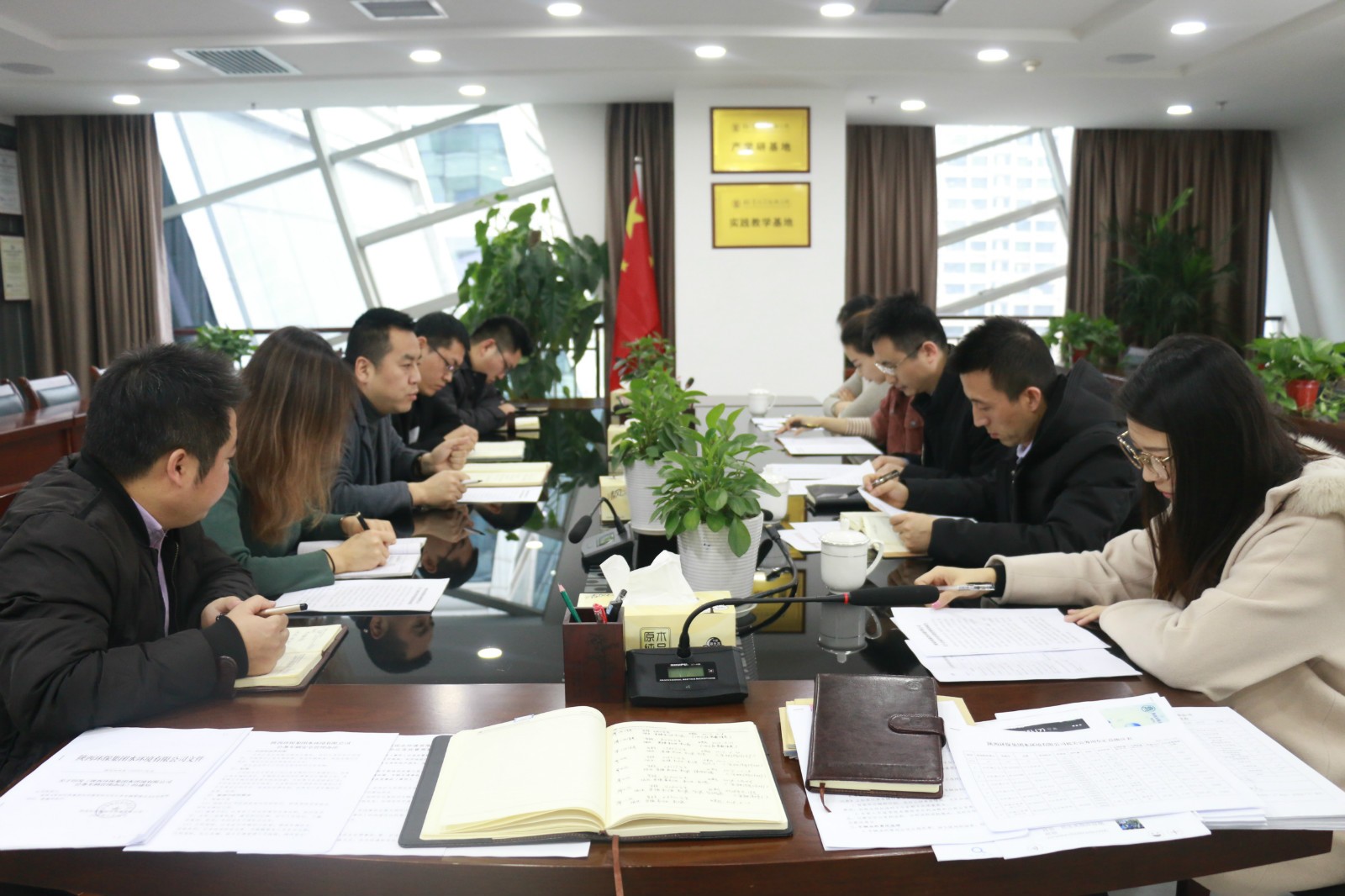 集团公司到水环境公司 查抄公车鼎新工作落实情况