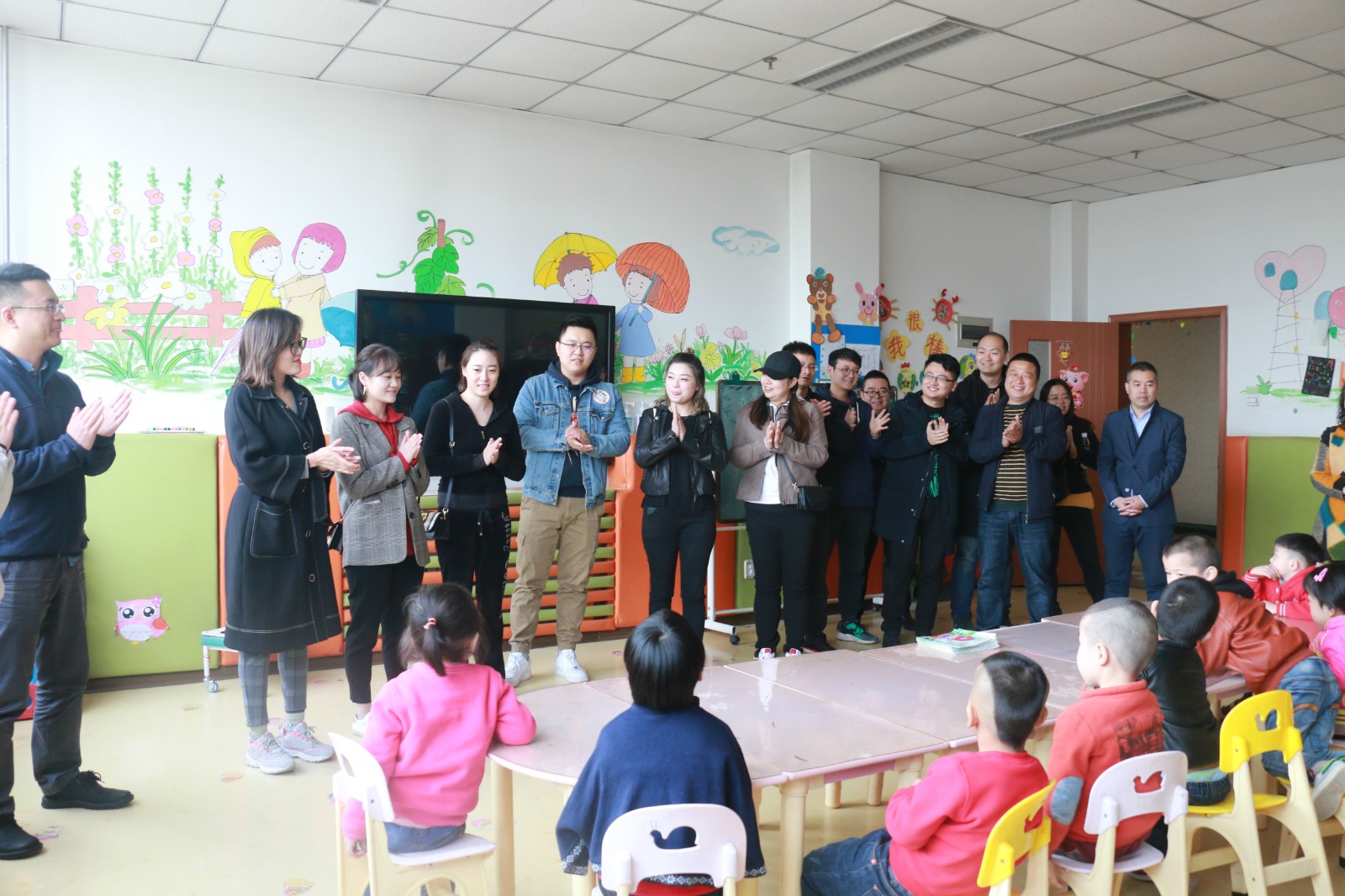 水环境公司到西安市儿童福利院发展自愿服务活动