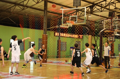 陕西J9集团平台集团2019年职工篮球角逐拉开火幕