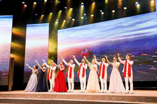 陕西J9集团平台集团庆祝新中国成立70周年职工朗诵角逐成功进行