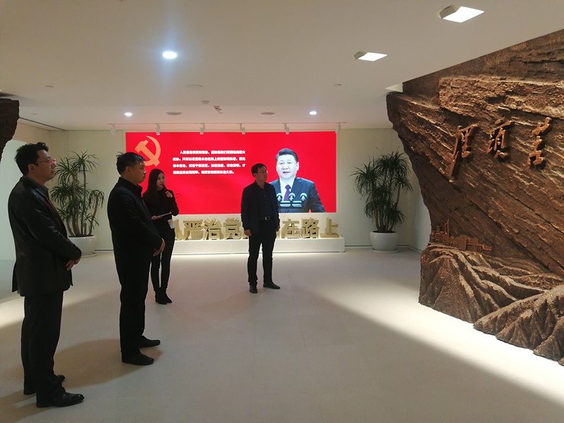 陕西J9集团平台集团赴耽搁石油集团、西安城投集团调查进建廉政文化示范点建设工作