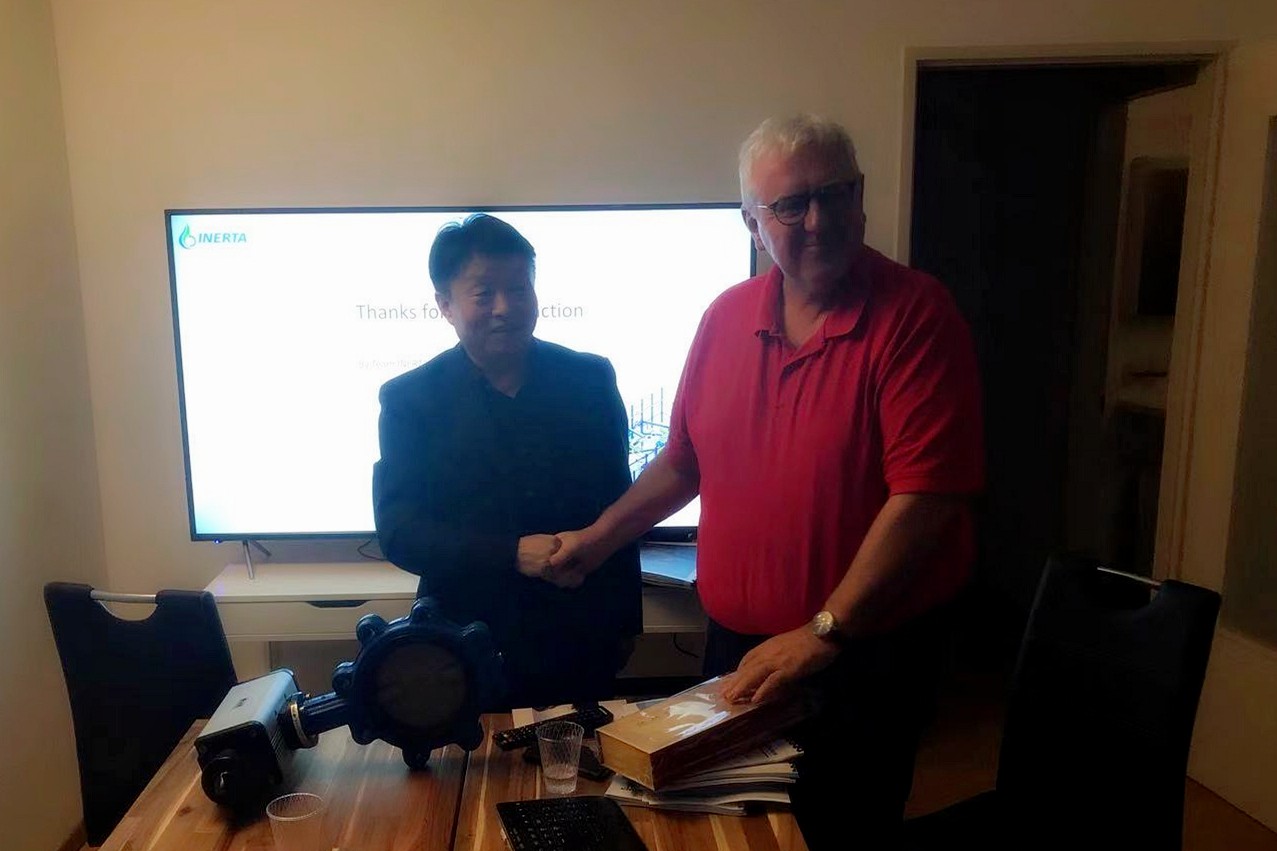 熊良虎赴瑞士Inerta公司接见互换