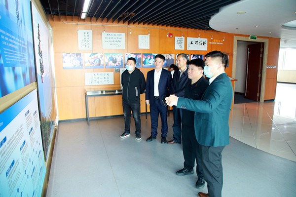 熊良虎赴中钢生态环境科技公司调查调研