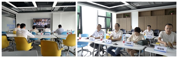 陕西J9集团平台集团与清华大学交叉信息钻研院互换座谈