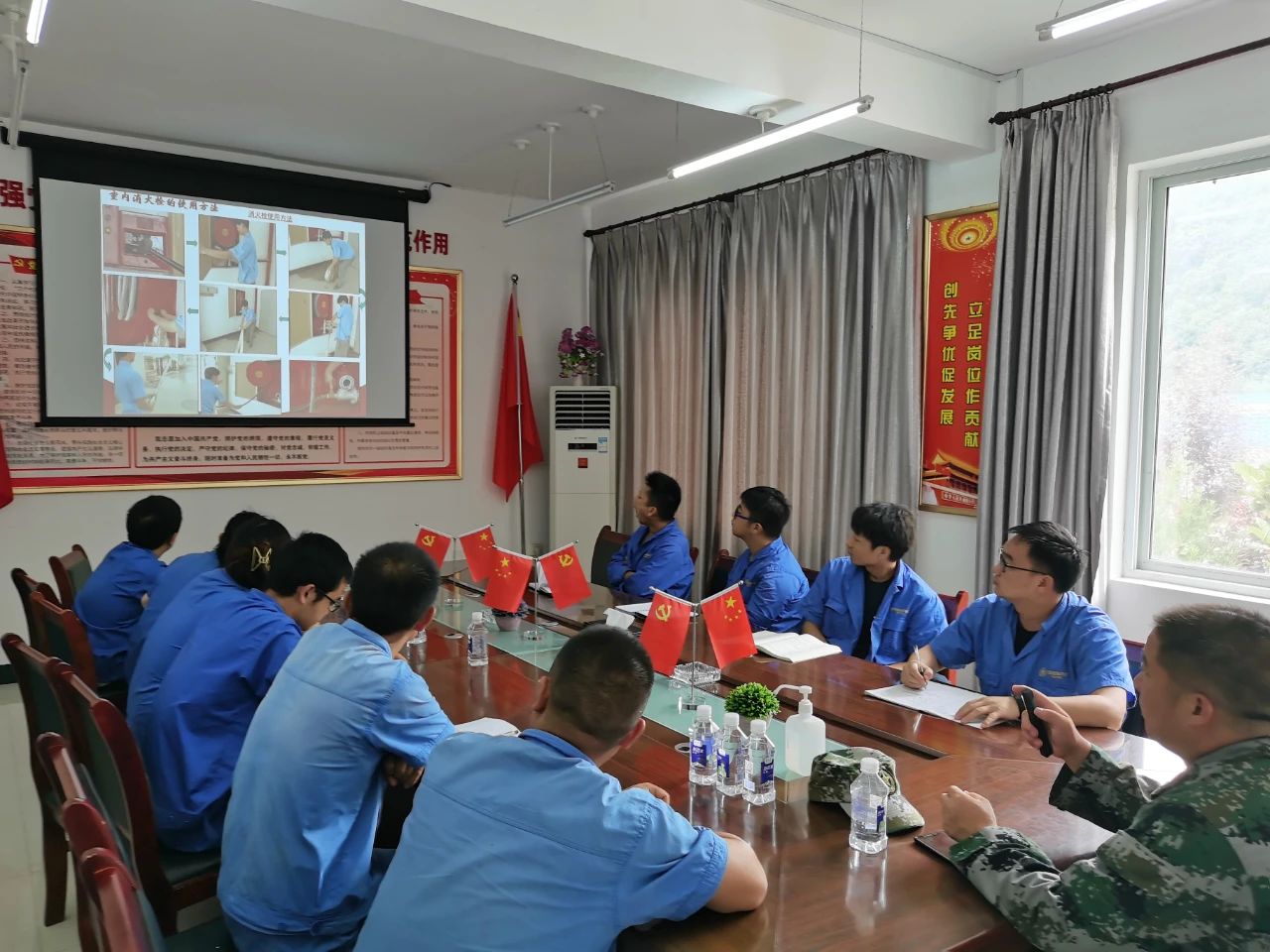 商南公司发展消防安全知识培训