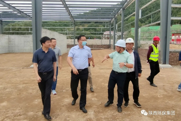 陕西J9集团平台集团辅导到生物科技公司商州项目查抄领导工作