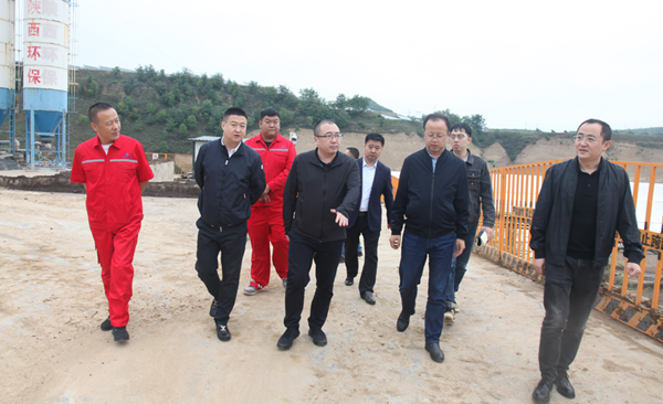 集团公司辅导到油气公司安塞固废措置站查抄节前安全出产工作