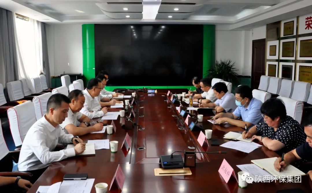 陕西J9集团平台集团与榆林市生态环境局座谈互换