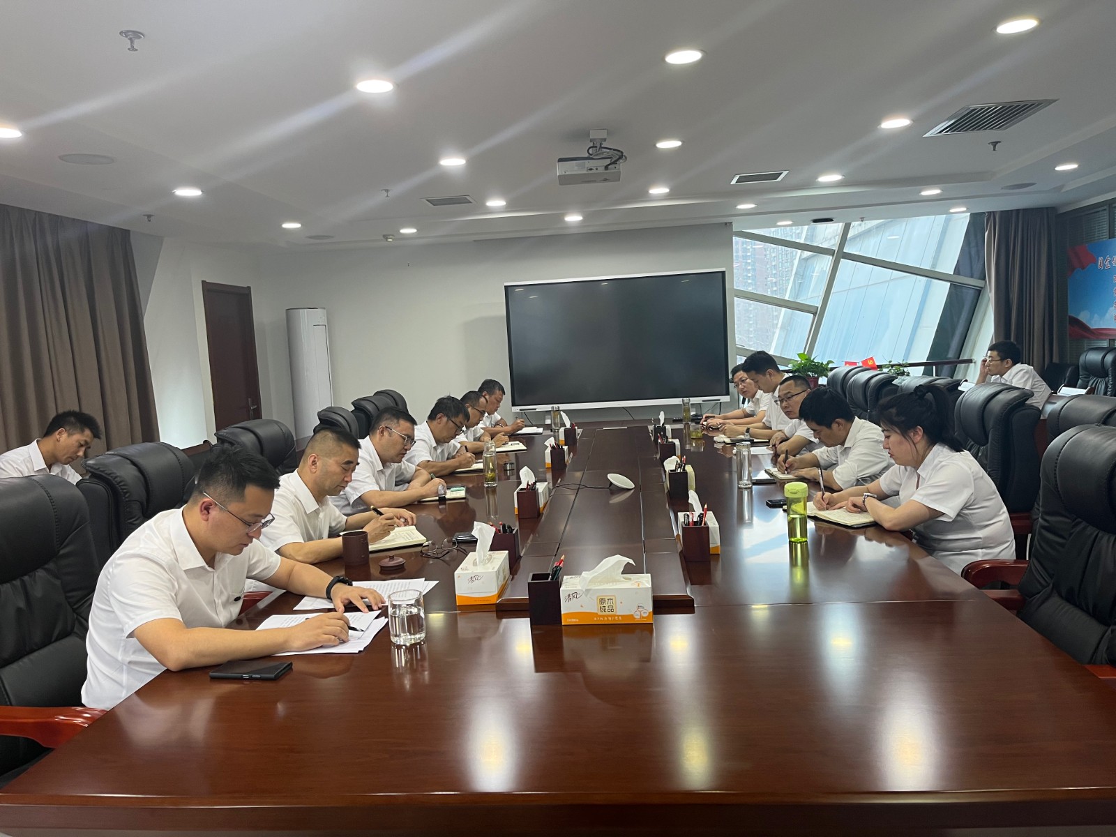 水环境公司通报进建集团公司“三个年”活动推动会会议心灵