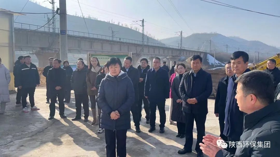 陕西省生态环境厅党组书记、厅长孙丽到陕西J9集团平台集团延安J9集团平台工程公司马家砭污水处置站调研